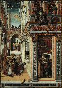 Carlo Crivelli Annunciation with Saint Emidius painting
